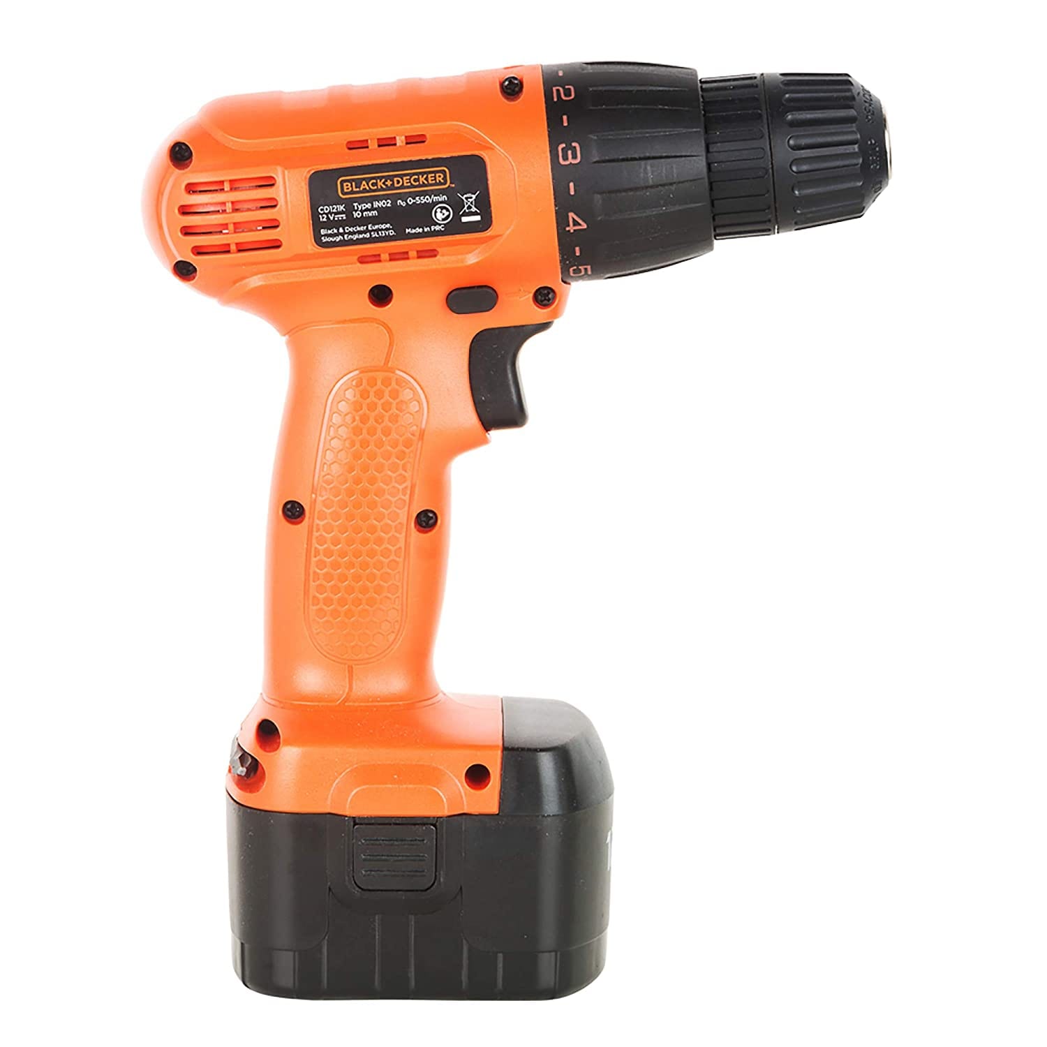 B&D CD121K CORDLESS DRILL DRIVER 12V NI-CD