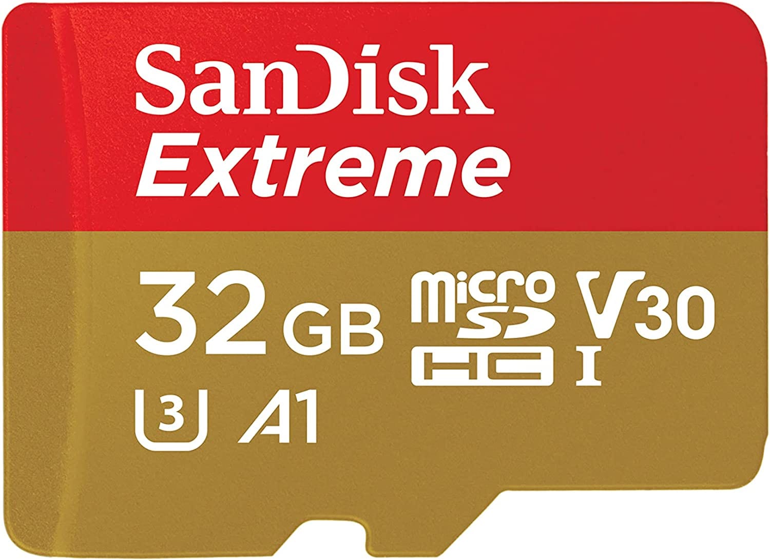 SanDisk Extreme microSDXC UHS-I Memory Card - Up to 190MB/s, C10, U3, V30, 4K, 5K, A2, Micro SD Card - SDSQXAV-GN6MA