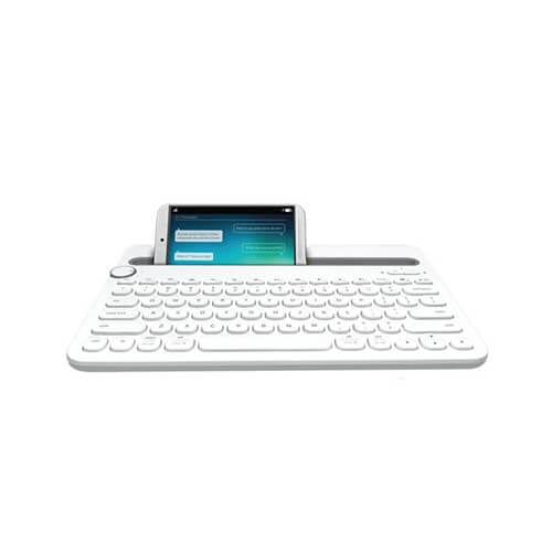 Logitech K480 Wireless Multi-Device Bluetooth Keyboard Compatible with PC, Mac, iPad, Laptop, Smartphone, Tablet
