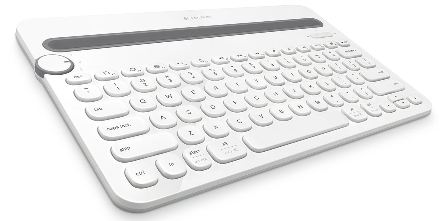 Logitech K480 Wireless Multi-Device Bluetooth Keyboard Compatible with PC, Mac, iPad, Laptop, Smartphone, Tablet