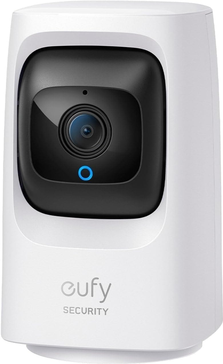 eufy Wi-Fi Pan and Tilt Mini Indoor Security Camera - White