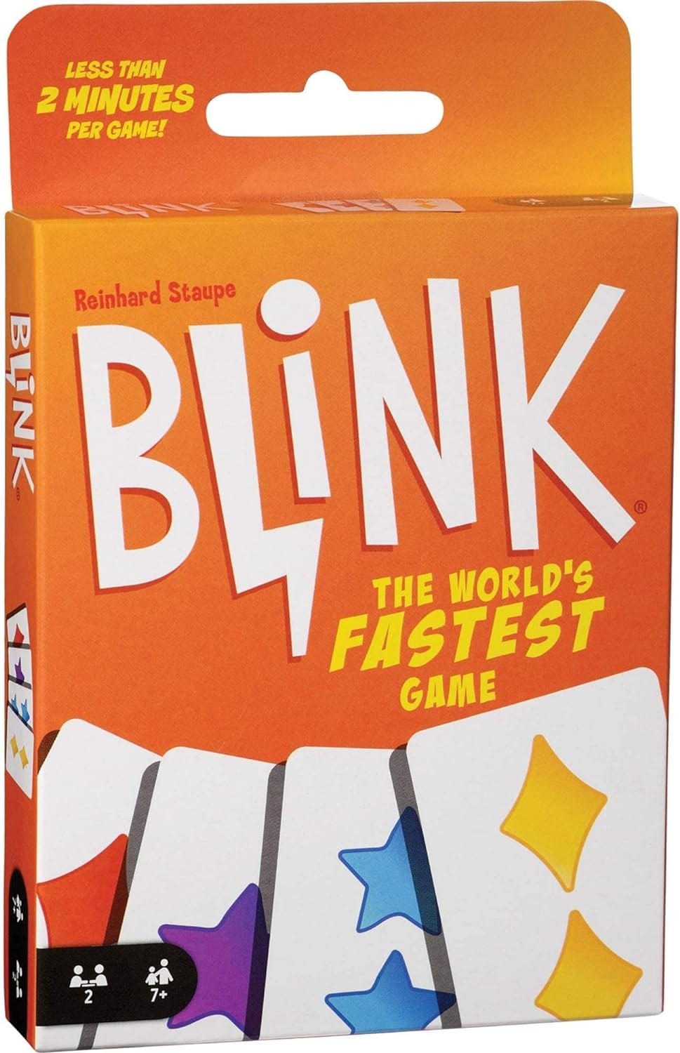 BLINK Family Card Game, Travel-Friendly, with 60 Cards and Instructions,Great Gift for 7 Year Olds and Up
