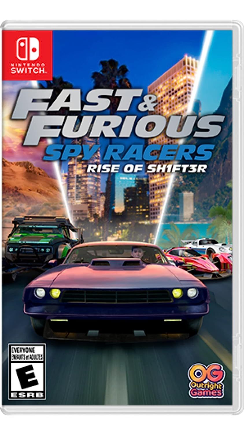 Fast & Furious: Spy Racers Rise of SH1FT3R - Nintendo Switch Racing Game