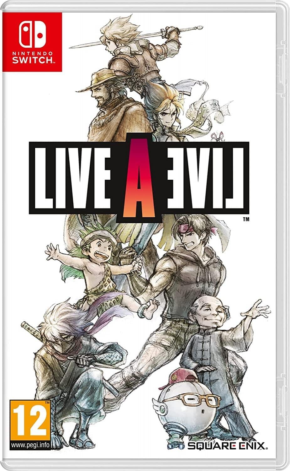 LIVE A LIVE - Nintendo Switch - Time Travel Period Adventure Game