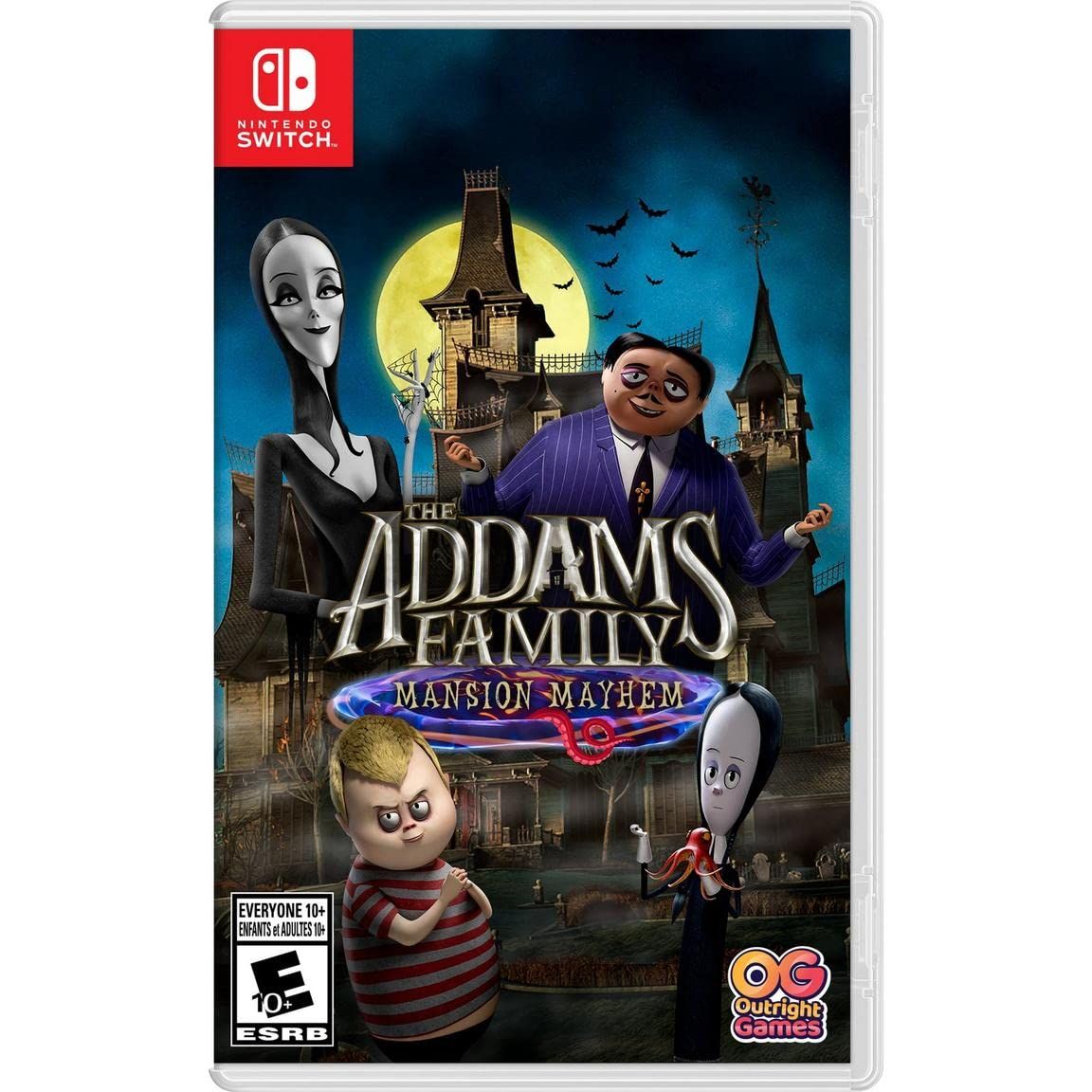 The Addams Family: Mansion Mayhem - Nintendo Switch Game