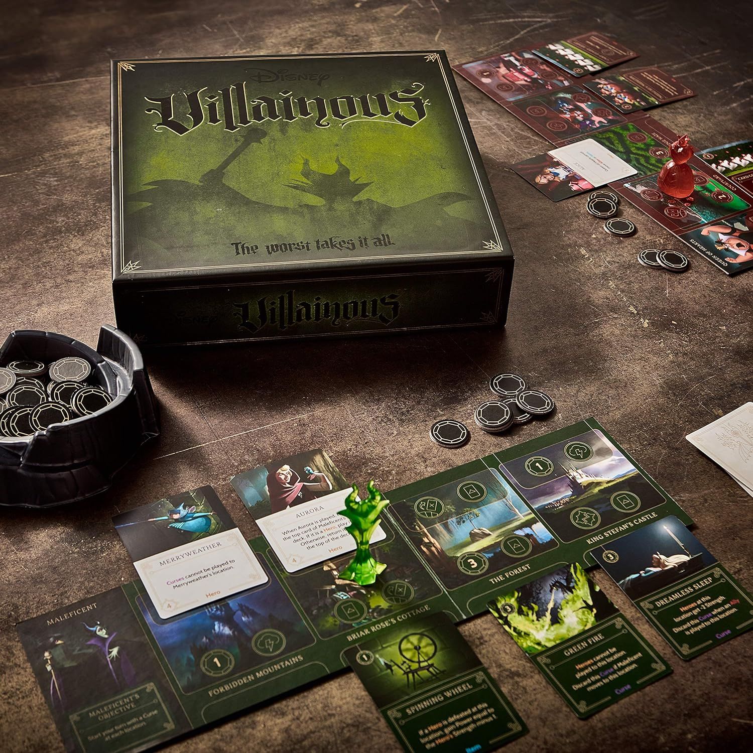 Ravensburger Disney Villainous Strategy Board Game for Age 10 & Up - 2019 TOTY Game of The Year Award Winner