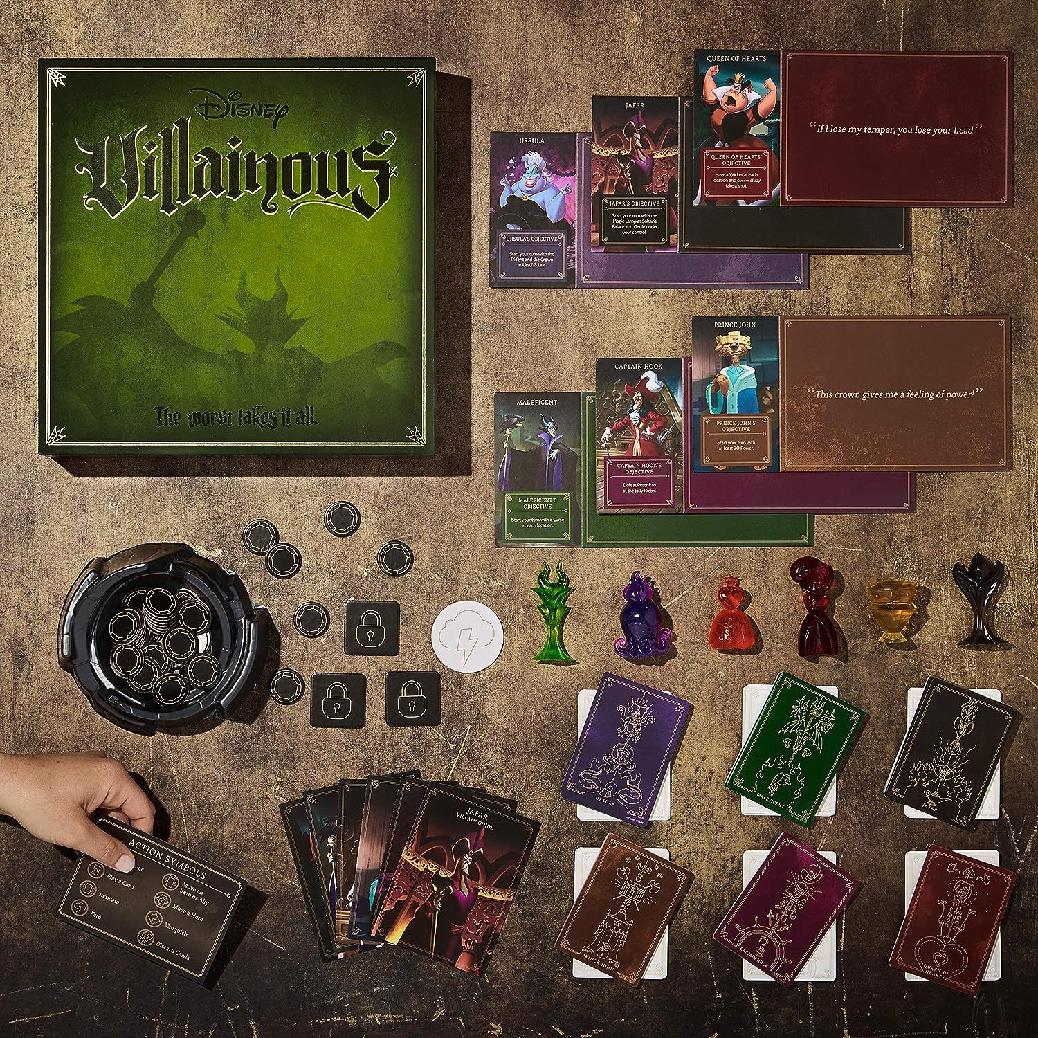 Ravensburger Disney Villainous Strategy Board Game for Age 10 & Up - 2019 TOTY Game of The Year Award Winner