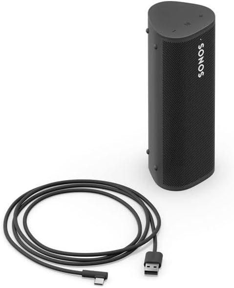 Sonos ROAM SL WiFi and Bluetooth Speaker - Compact Speaker for Indoor and Outdoor Use - Compatible with AirPlay2 - Up to 10 Hours Battery Life