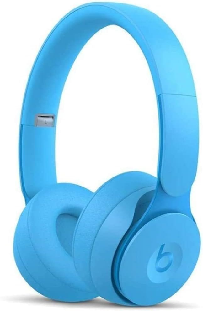 Beats Solo Pro Wireless Noise Cancelling On-Ear Headphones - Apple H1 Headphone Chip, Class 1 Bluetooth, 22 Hours of Listening Time, Built-in Microphone