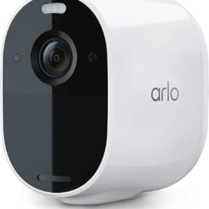 Arlo Essential Spotlight Camera Standard - Wireless Security, 1080p Video, Color Night Vision, 2 Way Audio, Wire-Free, Direct to WiFi No Hub Needed, Works with Alexa VMC2030,1 Count (Pack of 1)