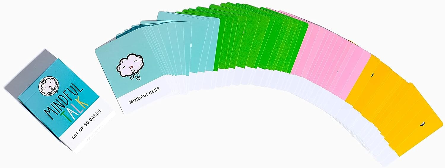 Mindfulness Game for Kids: Mindful Talk Cards for Children and Parents- for Authentic and Meaningful Conversations