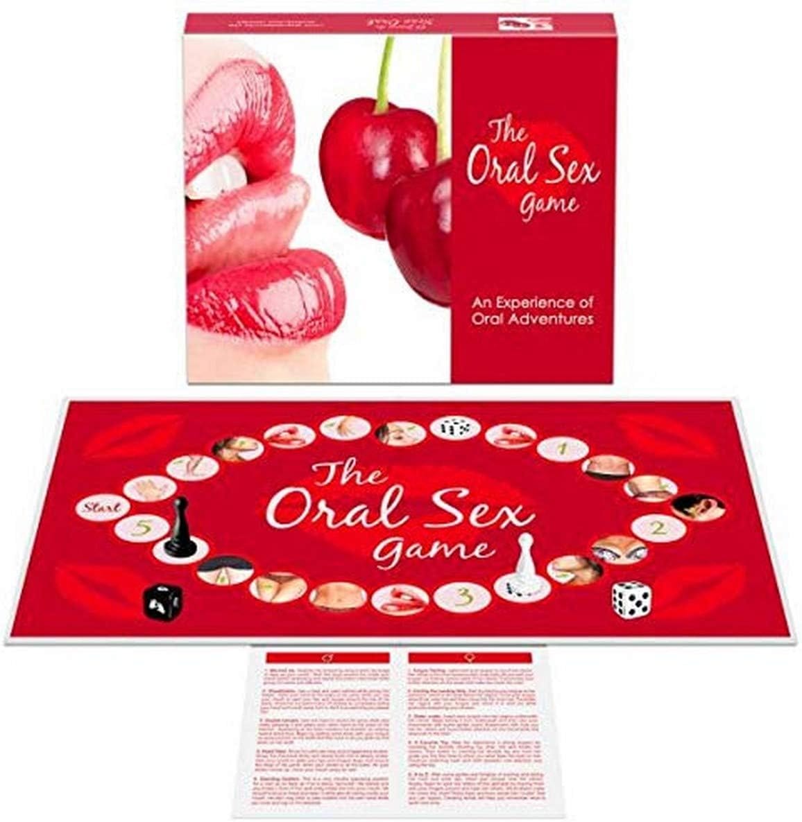 The Oral Sex Game - Adult 18+ - Couples Fun Love Card Game to spice up the bedroom