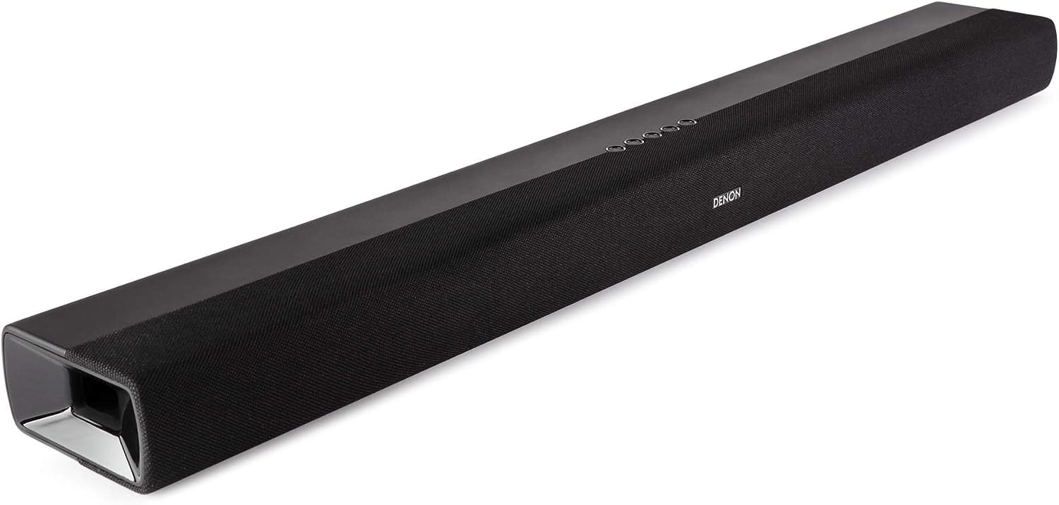 Denon DHT-S216 Home Theater Soundbar, Virtual Surround Sound, HDMI ARC, HD, 4K & Bluetooth Compatible, Low-Profile Design, Crystal Clear Dialogue