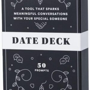 Date Deck — Exciting, Engaging, and Though-Provoking Conversation Prompts Perfect for Unlocking Connection, Companionship and Meaningful Discussion