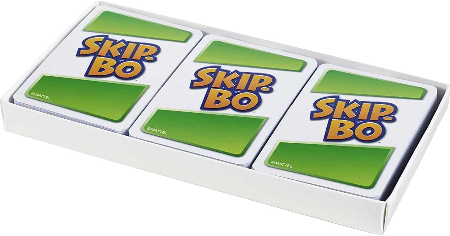 Skip-Bo Card Game - Fun and Challenging Sequencing Game for Children and Adults