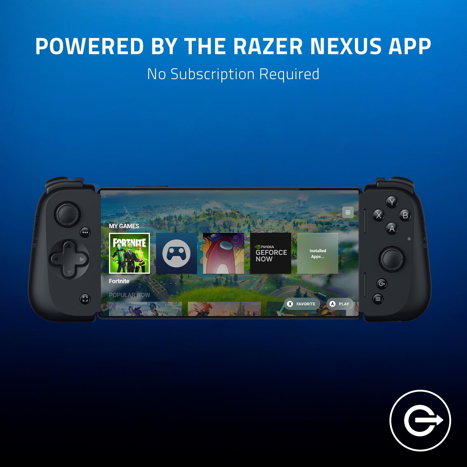 Razer Kishi V2 Mobile Gaming Controller for : Console Quality Controls - Universal Fit - Stream PC & Xbox Games - Free Nexus App