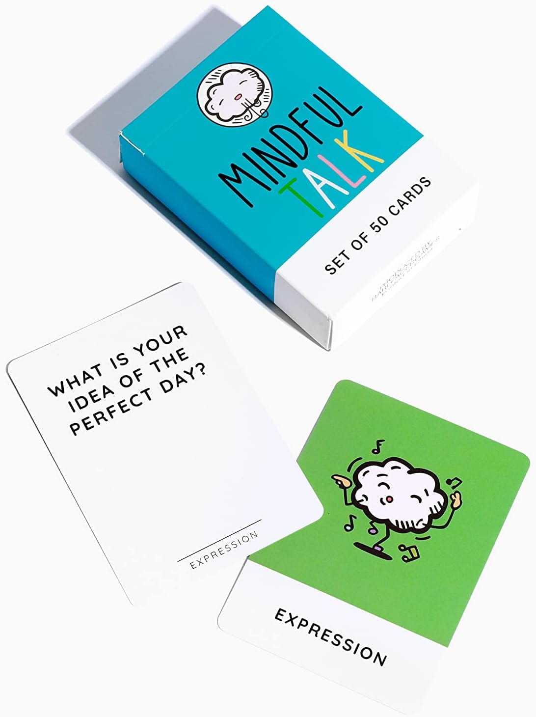 Mindfulness Game for Kids: Mindful Talk Cards for Children and Parents- for Authentic and Meaningful Conversations