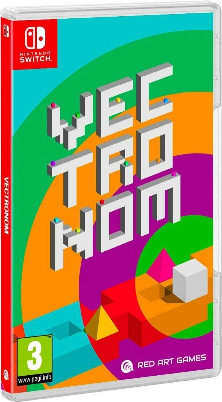 Vectronom - 3D Puzzle solving Brain Teaser Arcade Nintendo Switch Game