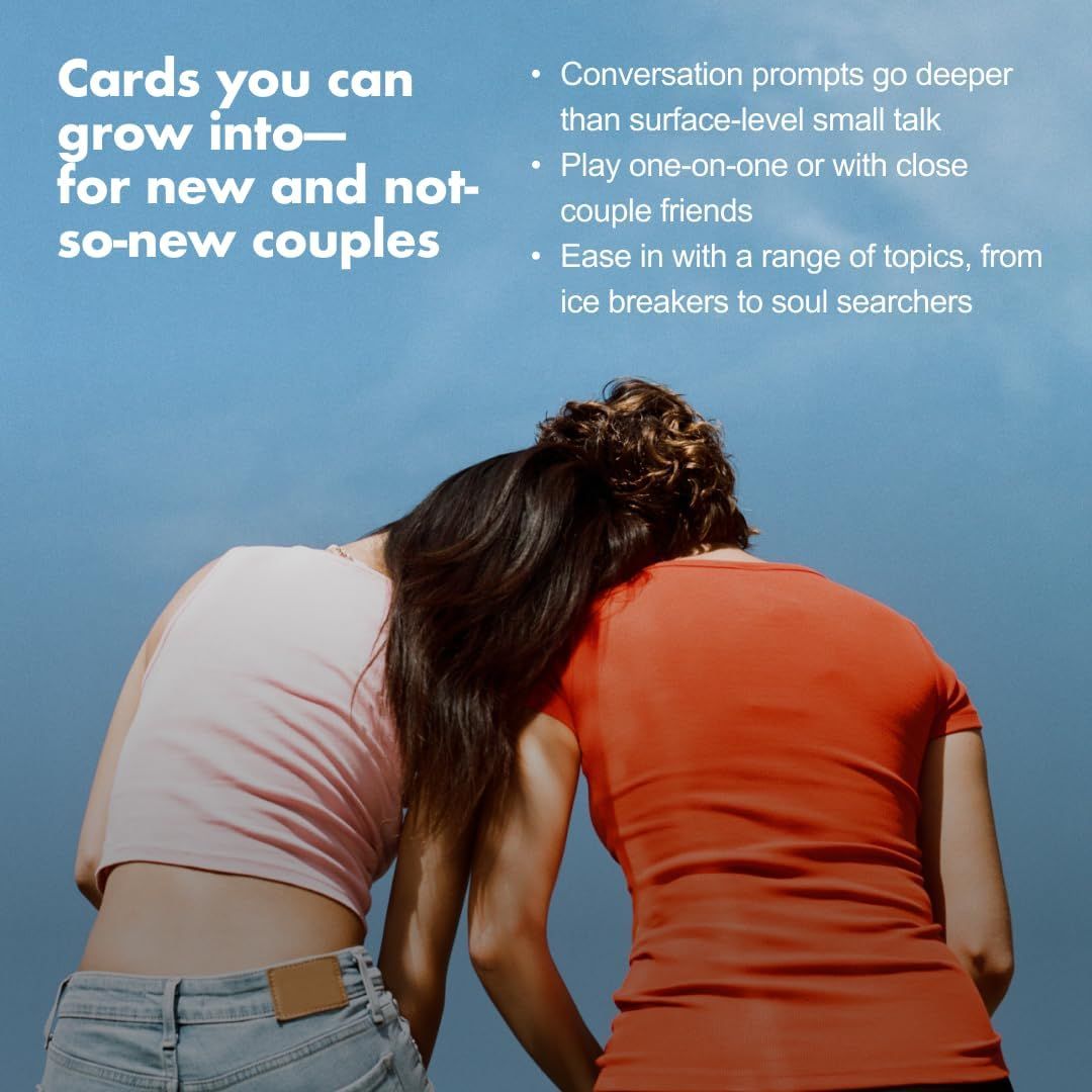 Date Deck — Exciting, Engaging, and Though-Provoking Conversation Prompts Perfect for Unlocking Connection, Companionship and Meaningful Discussion