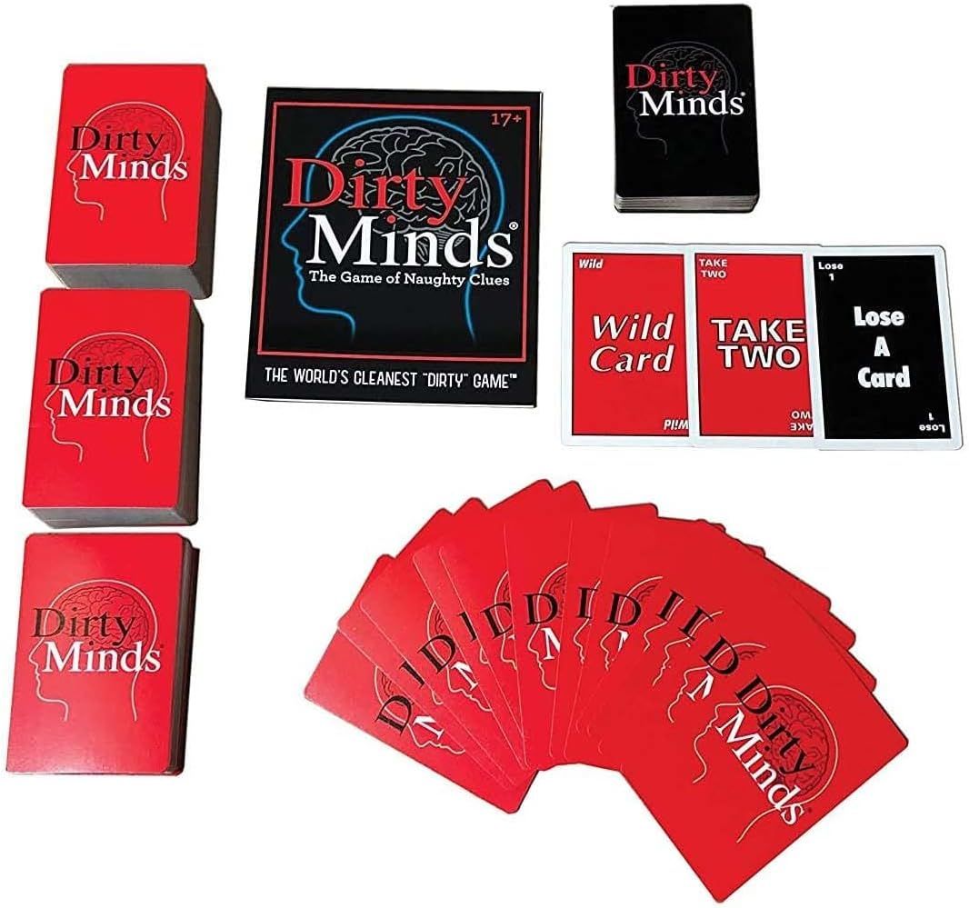 Dirty Minds Card Game - World's cleanest Adult Game - Fun Couple or Multiplayer