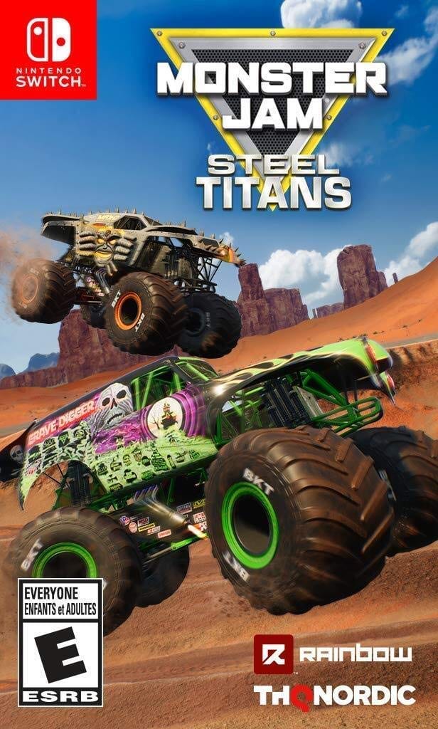 Monster Jam Steel Titans - Monster Truck Racing Fighting Nintendo Switch Game