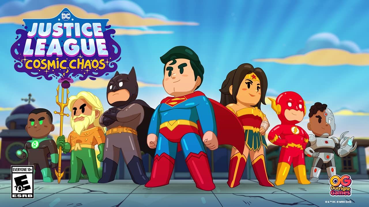 DC's Justice League: Cosmic Chaos - Children's Cartoon Adventure Nintendo Switch Game