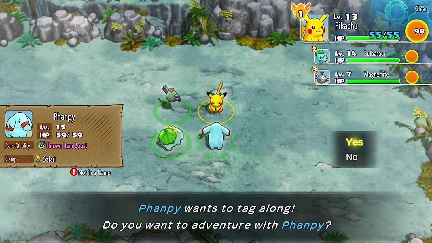 Pokemon Mystery Dungeon: Rescue Team DX - Nintendo Switch Game