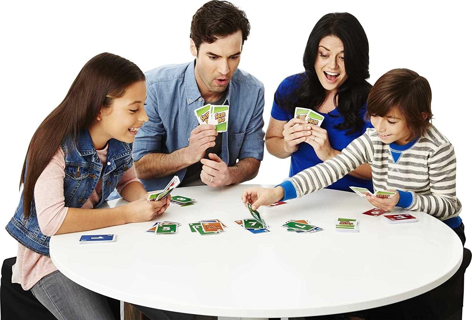 Skip-Bo Card Game - Fun and Challenging Sequencing Game for Children and Adults