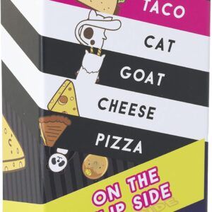 Taco Cat Goat Cheese Pizza On The Flip Side - Fun Multiplayer Card Game