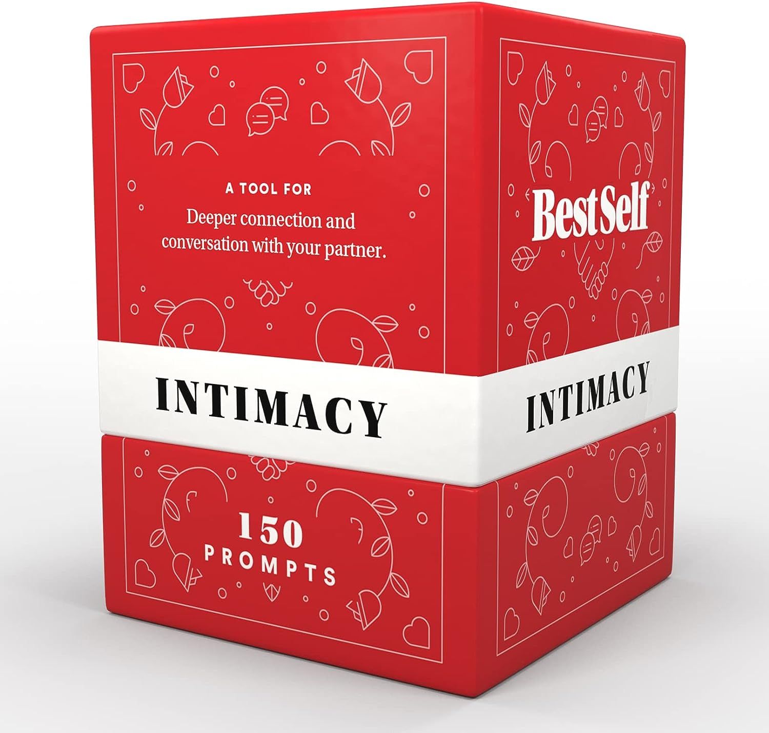 Intimacy Deck: 150 Relationship Building Conversation Starters, Meaningful Couples Game. Perfect for Card Games for Couples, Couples Card Games, and Questions for Couples.