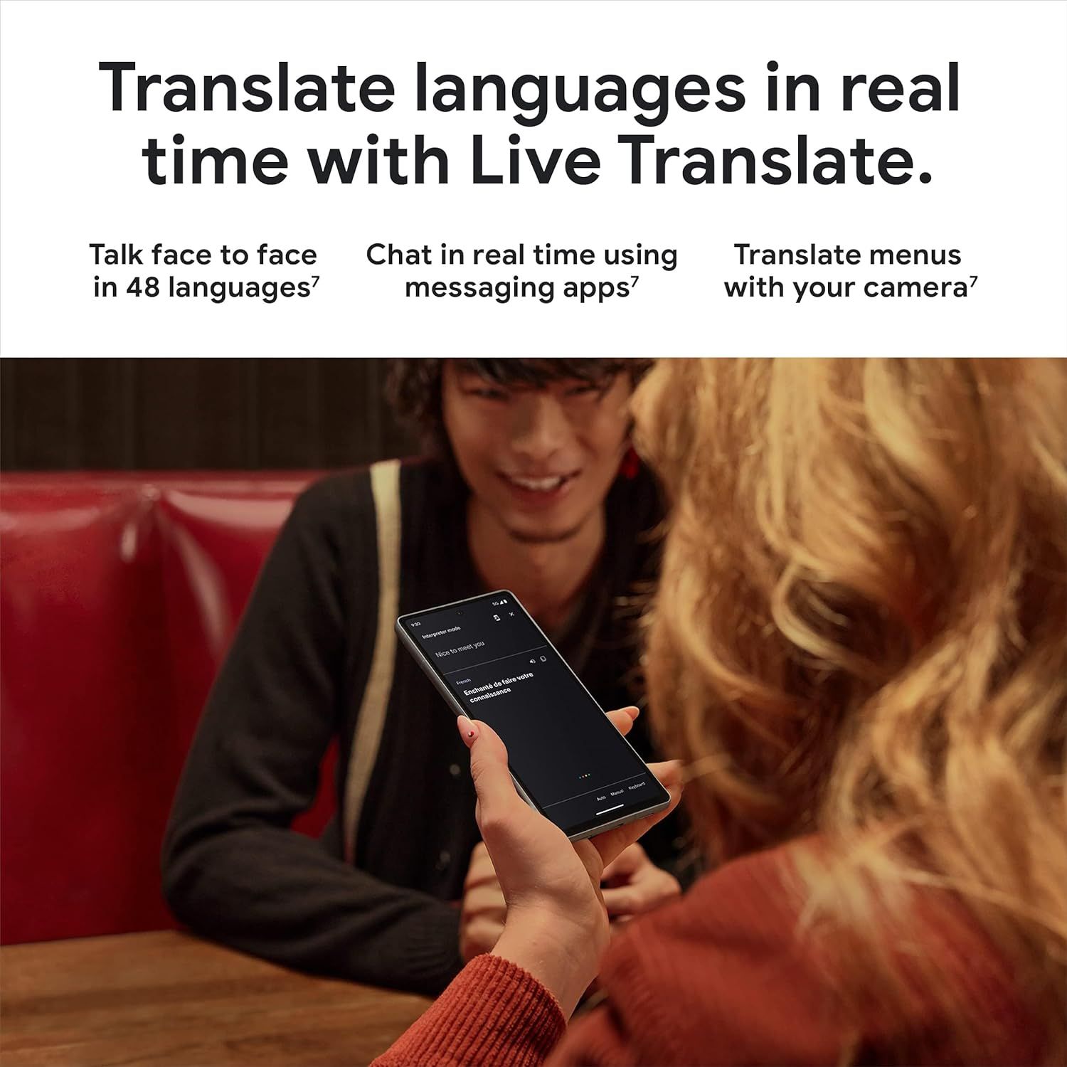 Google Pixel 7a - Unlocked Android Cell Phone - Smartphone with Wide Angle Lens and 24-Hour Battery - 128 GB