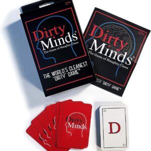 Dirty Minds Card Game - World's cleanest Adult Game - Fun Couple or Multiplayer