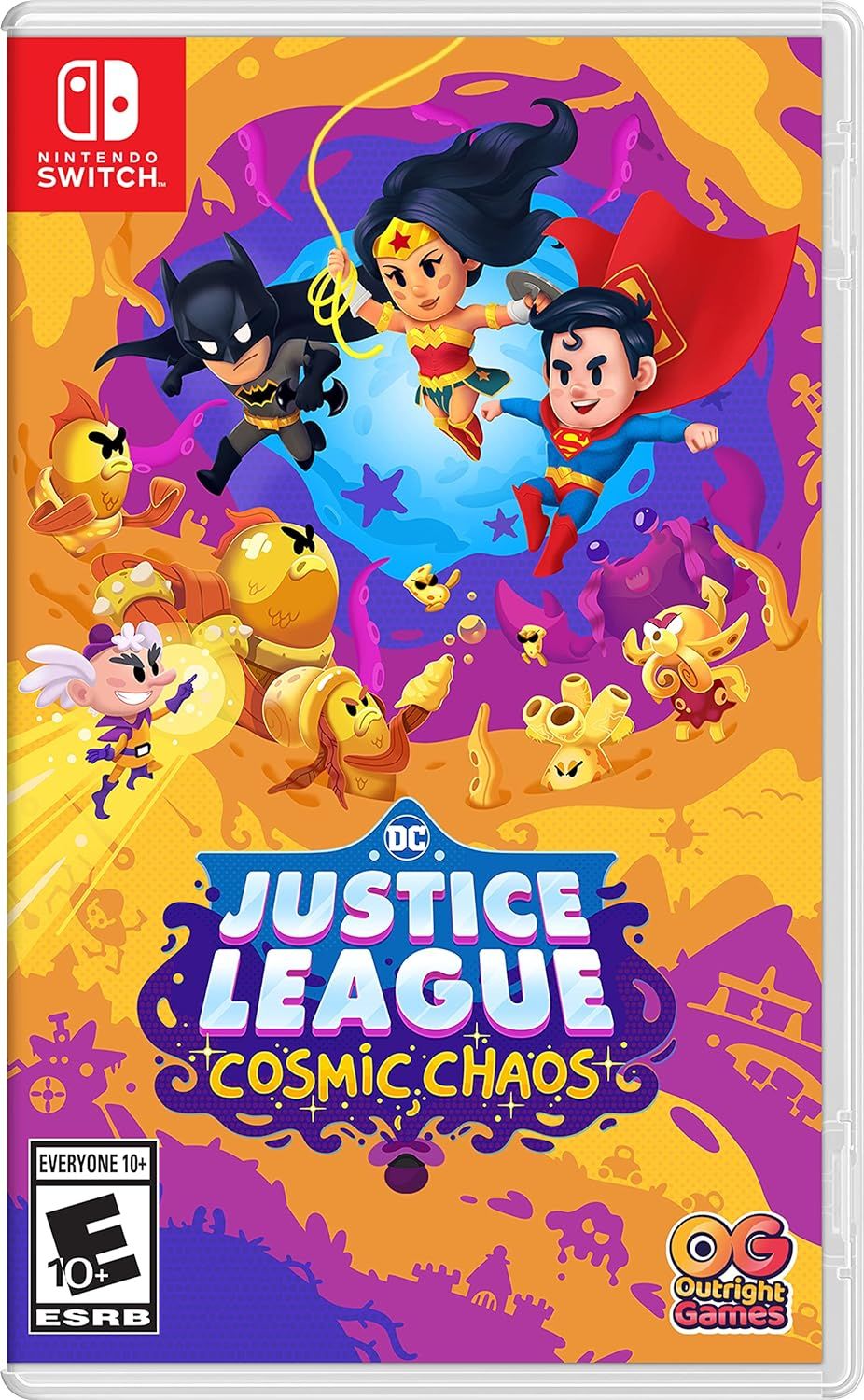 DC's Justice League: Cosmic Chaos - Children's Cartoon Adventure Nintendo Switch Game