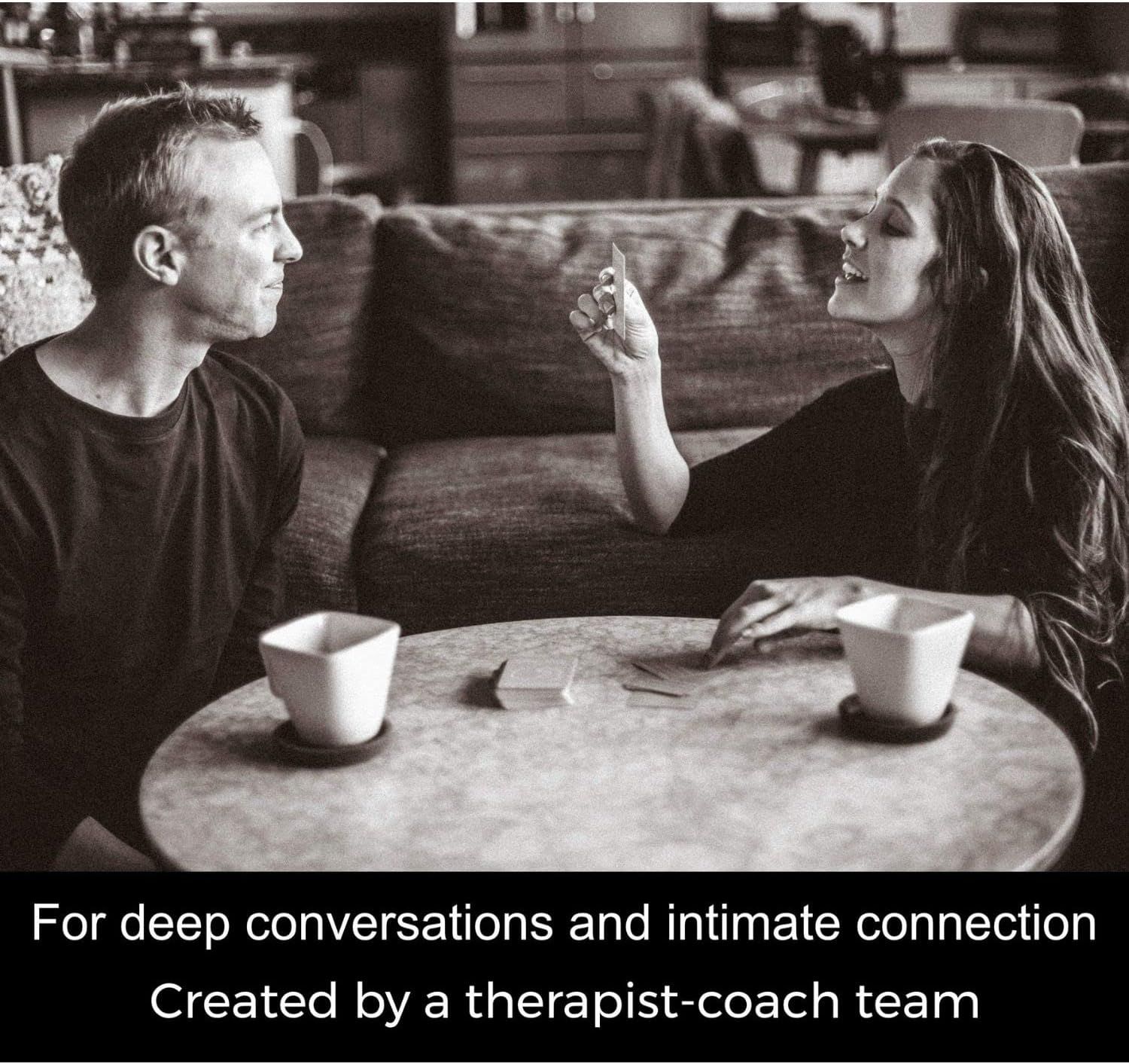 Foundations Card Deck Couples Game Conversation Starters - 52 Questions and Tips to Become Connected - Road Trip - Get to Know Each Other