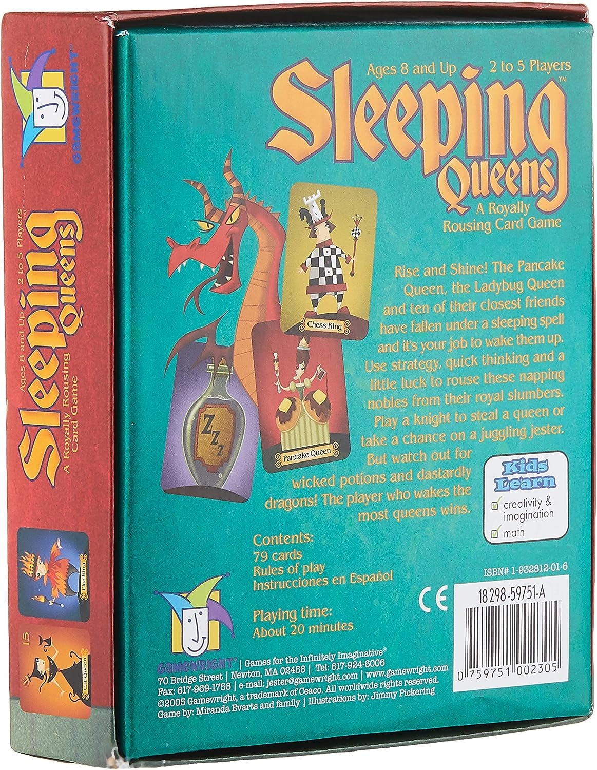 Sleeping Queens Card Game- Fun Multiplayer Creative and Educational Game
