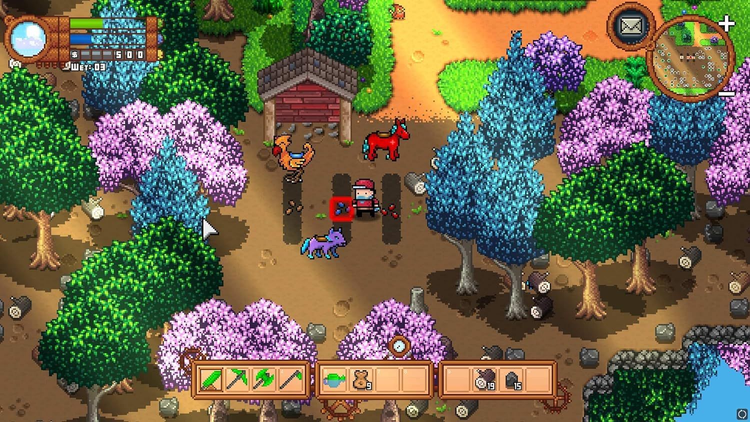 Monster Harvest - Nintendo Switch Standard Edition RPG Retro game