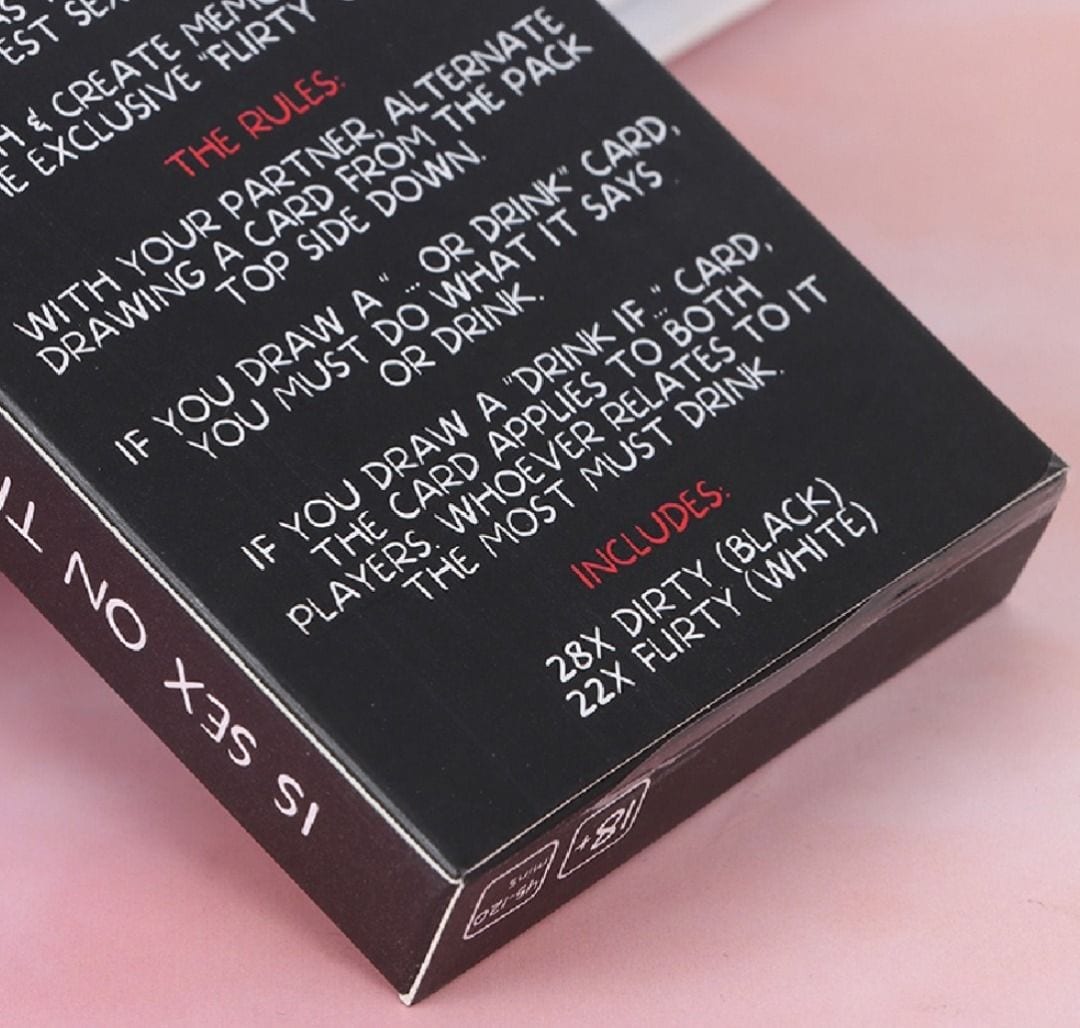 Drunk Desires Adult Couple Drinking and Kinky Naughty Fun Card Game - 18+ Adults Only