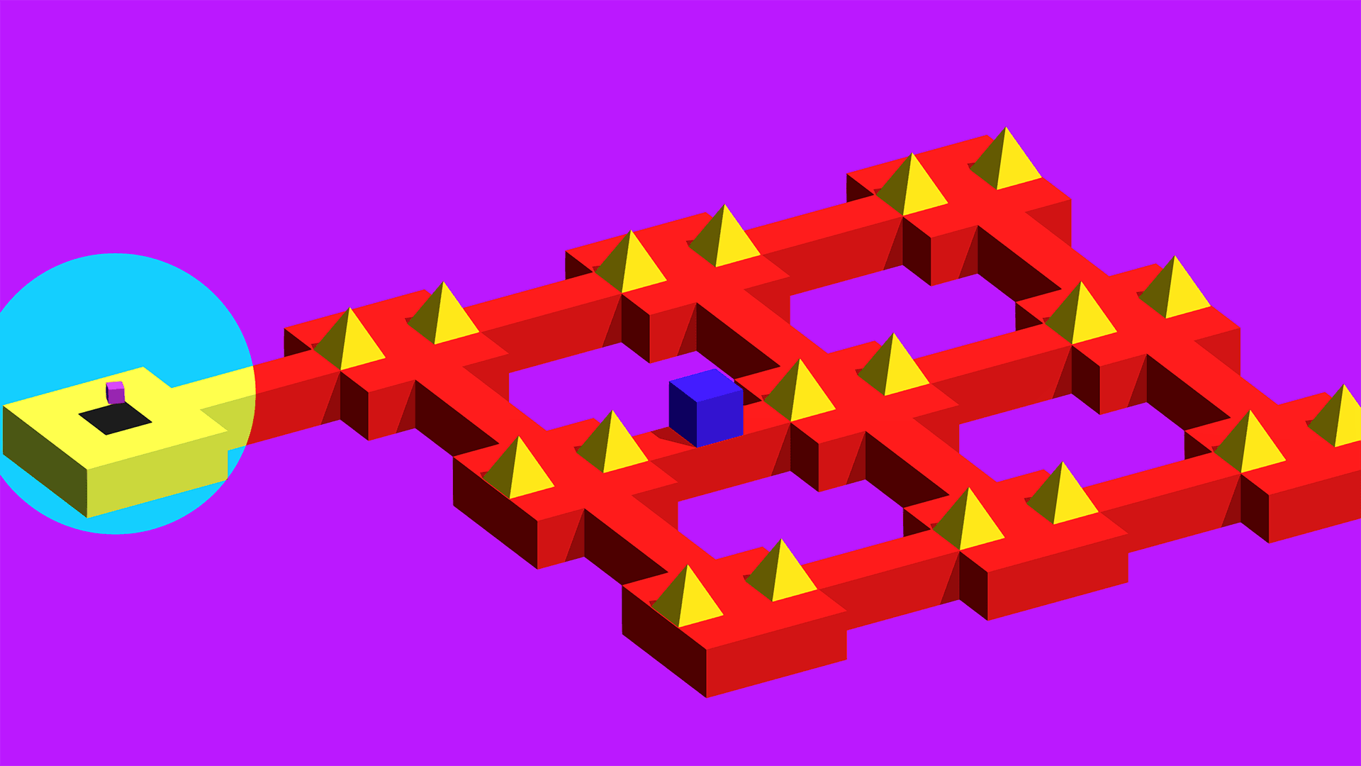 Vectronom - 3D Puzzle solving Brain Teaser Arcade Nintendo Switch Game