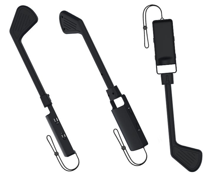 JYS Golf Clubs Joycon Holder - Pack of 2 - Realistic Golf with Joy-cons controllers - Nintendo OLED and Nintendo Gen 2&1