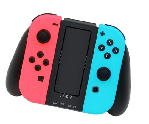Nintendo Switch Joycon Controller Charging Grip Charger For Switch Joy-Con with 2000MAH Battery backup