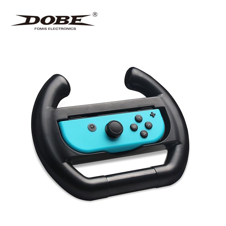 DOBE Nintendo Switch Joycon Steering Wheel - 2-Pack - Joycon Handle Racing Wheel Grip - Switch OLED & Gen 1/2