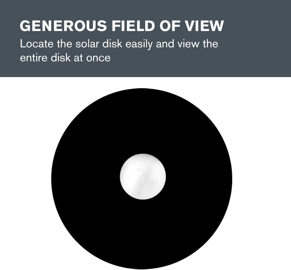 Celestron EclipSmart 2017 North American Total Solar Eclipse Binocular for Star and Sun Gazing, Black