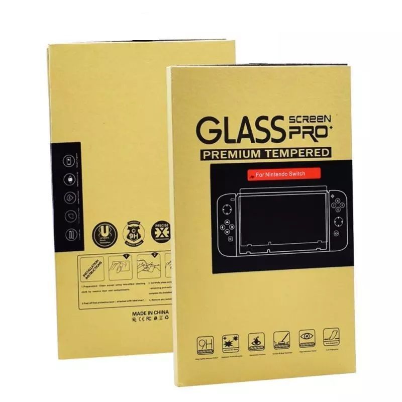 Dobe Nintendo Switch Anti-fingerprint Protective Tempered Glass Film- OLED, Switch Lite & Nintendo Switch Gen 2&1