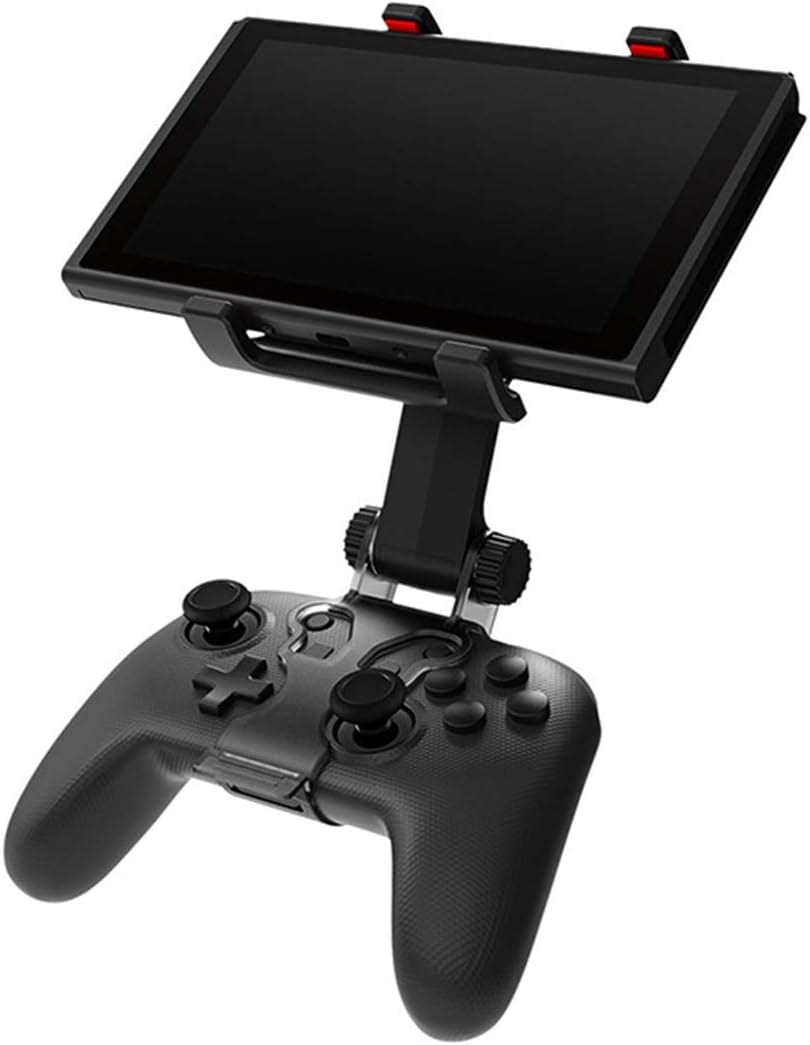 (SG)DOBE- Nintendo Switch pro Handle Clip Bracket - Easy to Hold-Adjustable Angle Supports OLED/Lite/Gen1/2(TNS-19266)