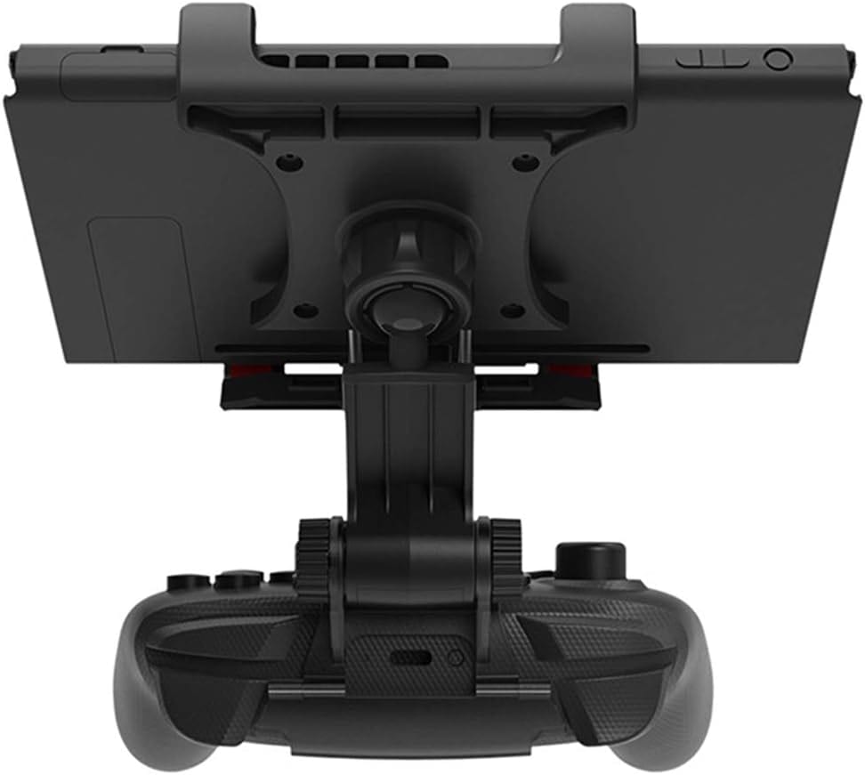 (SG)DOBE- Nintendo Switch pro Handle Clip Bracket - Easy to Hold-Adjustable Angle Supports OLED/Lite/Gen1/2(TNS-19266)