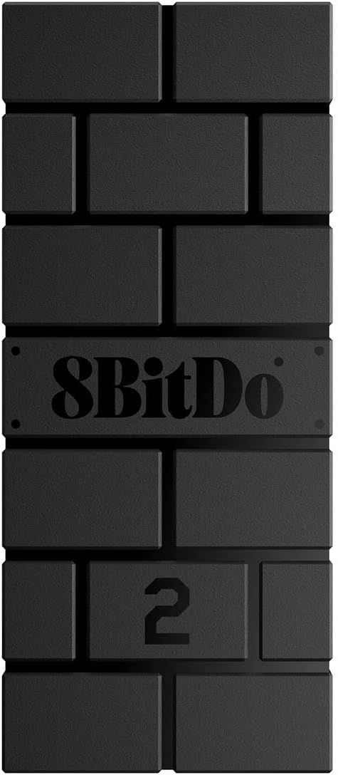 8Bitdo Wireless USB Adapter 2 for Switch, Windows, Mac & Raspberry Pi Connects with Xbox, Switch Pro& PS5 Controller