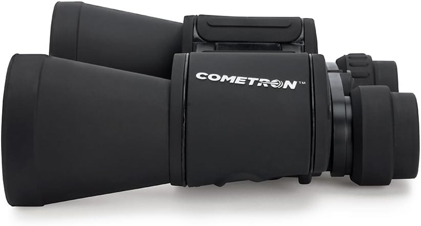 Celestron Cometron Portable, Lightweight 7x50 Binoculars, 7x Magnification, Black (71198)