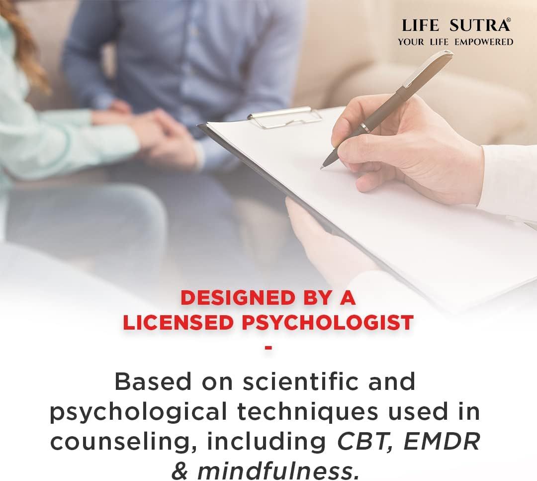 Life Sutra - Couple Reconnect Game/Card Game for Married Couples - 200 Couples Conversation Card - Speak Your Love Language - Designed by an American Psychologist