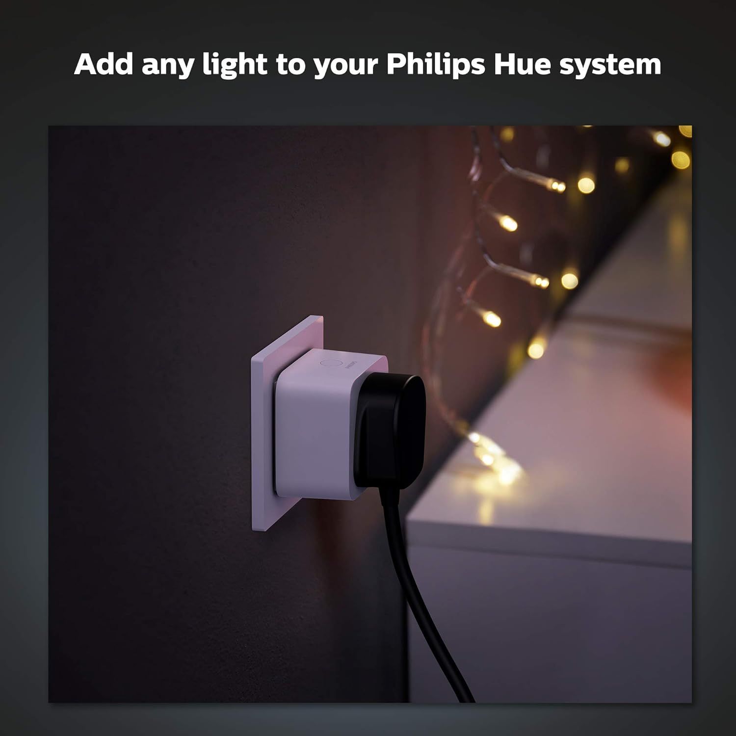 Philips Hue Smart Plug for Smart Home Automation. Works with Alexa, Google Assistant and Apple Homekit