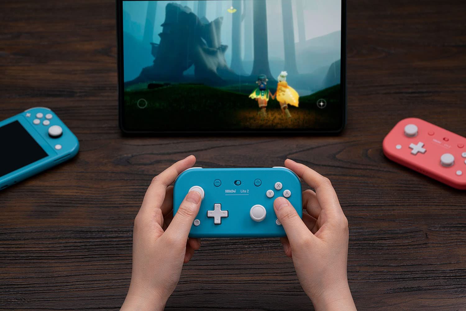 8Bitdo Lite 2 Wireless Bluetooth Controller - Motion Controls, Joysticks & Triggers -Switch, Android & Raspberry Pi